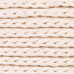 Cotton Pouffe 50 x 50 x 35 cm Light Beige DAMAN - Additional view 5