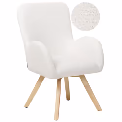 Armchair BJARN Boucle White