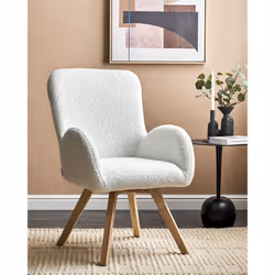 Armchair BJARN Boucle White