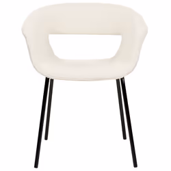 Set of 2 Dining Chairs ELMA Boucle Off-White - Additional view 5