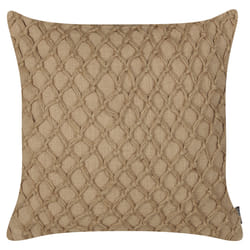 Set of 2 Cotton Cushions 45 x 45 cm Beige COLLOMIA