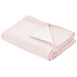 Weighted Blanket Cover 800 CALLISTO 120 x 180 cm Pastel Pink