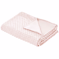 Weighted Blanket Cover 1000 CALLISTO 135 x 200 cm Pastel Pink