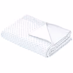 Weighted Blanket Cover 1000 CALLISTO 135 x 200 cm White