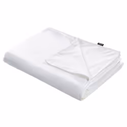 Weighted Blanket Cover 1000 RHEA 135 x 200 cm White