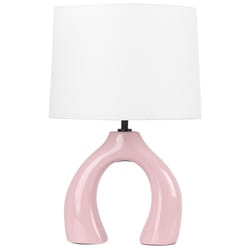 Table Lamp ABBIE Ceramic Pink