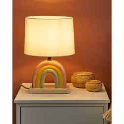 Table Lamp TITNA Ceramic Multicolour