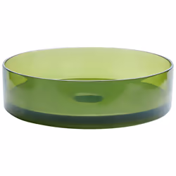 Round Countertop Basin 360 mm Green TOLOSA
