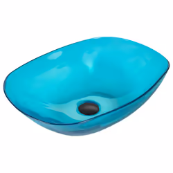 Countertop Basin 540 x 360 mm Turquoise MOENGO