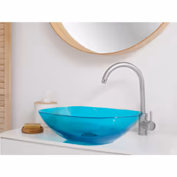 Countertop Basin 540 x 360 mm Turquoise MOENGO