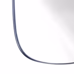 Wall Mirror CERGY 39 cm 95 cm Metal Black - Additional view 4