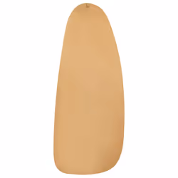 Wall Mirror CERGY 39 cm 95 cm Metal Gold