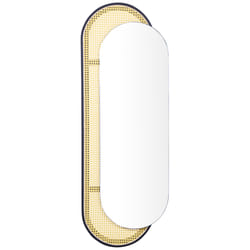 Wall Mirror CREIL 51 cm 143 cm Rattan Natural