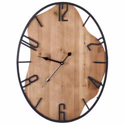 Wall Clock MEYNES 46 cm Metal Black
