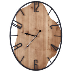 Wall Clock MEYNES 46 cm Metal Black
