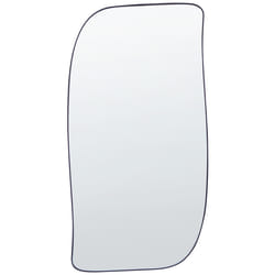 Wall Mirror MONTCLUS 37 cm 70 cm Metal Black