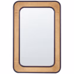 Wall Mirror BERNAS 60 cm 90 cm Natural
