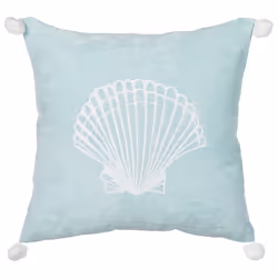 Set of 2 Decorative Cushions LEATHESIA Velvet 45 x 45 cm Light Blue Abstract Pattern