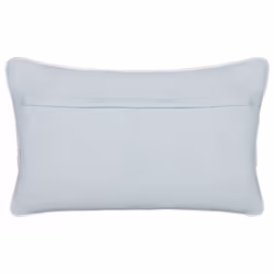 Cotton Cushion Embroidered Hearts 30 x 50 cm Grey GAZANIA
