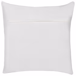 Set of 2 Cotton Cushions Embroidered Birds 45 x 45 cm White DILLENIA
