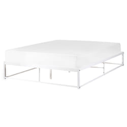 Bed Metal VIRY 160 x 200 cm (EU King Size) White