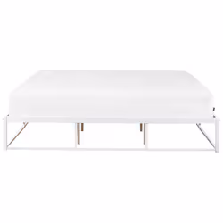 Bed Metal VIRY 180 x 200 cm (EU Super King) White