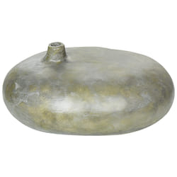 Decorative Vase RAWANG Ceramic 15 cm Grey