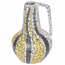 Decorative Vase MALAKKA Ceramic 34 cm Multicolour