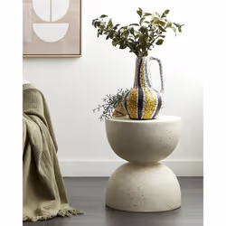 Decorative Vase MALAKKA Ceramic 34 cm Multicolour