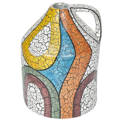 Decorative Vase PUTRAJAYA Ceramic 38 cm Multicolour