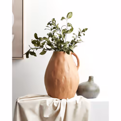 Decorative Vase KULIM Ceramic 40 cm Sand Beige
