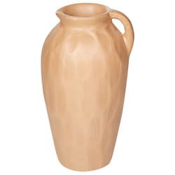 Terracotta Decorative Vase 46 cm Beige TAIPING