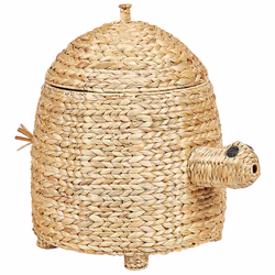 Kids Basket Turtle MONTAGU Wicker Natural