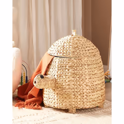 Kids Basket Turtle MONTAGU Wicker Natural