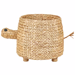 Kids Basket Turtle MONTAGU Wicker Natural