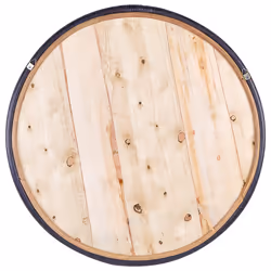Wall Mirror DAKSA 60 cm 60 cm Rattan Black