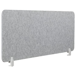 Desk Screen 160 x 50 cm Grey SPLIT