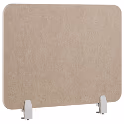 Desk Screen 72 x 50 cm Beige SPLIT