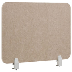 Desk Screen 72 x 50 cm Beige SPLIT