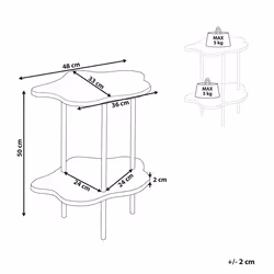 Side Table CLOUD White