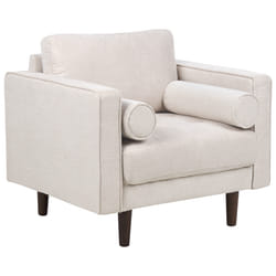 Armchair NURMO Fabric Light Beige