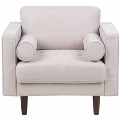 Armchair NURMO Fabric Light Beige