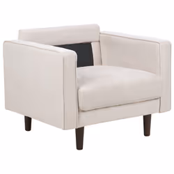 Armchair NURMO Fabric Light Beige