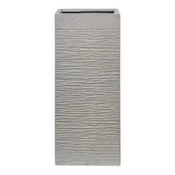 Plant Pot DION Ceramic 26 cm Light Grey