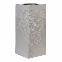 Plant Pot DION Ceramic 26 cm Light Grey