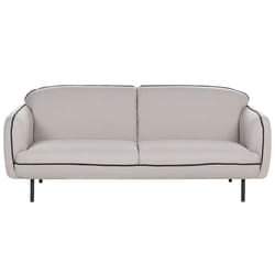 Sofa TONSBERG Fabric Light Grey 3 Seater