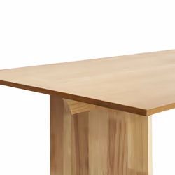 Dining Table MOORA Natural Ash Wood 180 cm 90 cm - Additional view 4
