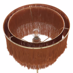 Floor Lamp PERISTERI Metal Brown