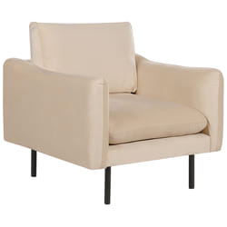 Armchair VINTERBRO Velvet Beige