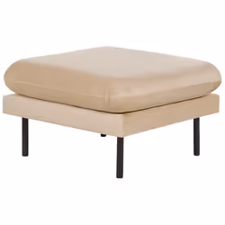Ottoman VINTERBRO Velvet Beige